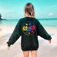 Autism Awareness Shirt Periodic Puzzle Science Teacher Men Women Kids Women's Sweatshirt Back Print Forest Green Autism Awareness Shirt Periodic Puzzle Science Teacher Men Women Kids Women's Sweatshirt Back Print Forest Green
