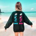 Biology Teacher DNA RNA Student Science Biologist Men Women Women's Sweatshirt Back Print Forest Green Biology Teacher DNA RNA Student Science Biologist Men Women Women's Sweatshirt Back Print Forest Green