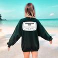 Composition Notebook Halloween Costume Teacher Student Women's Sweatshirt Back Print Forest Green Composition Notebook Halloween Costume Teacher Student Women's Sweatshirt Back Print Forest Green