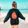 Couch Potatoes Teacher Good Eggs Teacher Halloween Costume Women's Sweatshirt Back Print Forest Green Couch Potatoes Teacher Good Eggs Teacher Halloween Costume Women's Sweatshirt Back Print Forest Green