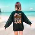 Cowboy Teacher These Boots Are Made-For Teaching School Women's Sweatshirt Back Print Forest Green Cowboy Teacher These Boots Are Made-For Teaching School Women's Sweatshirt Back Print Forest Green
