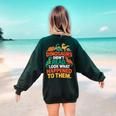 English Teacher Dinosaurs Didn’t Read What Happened To Them Women's Sweatshirt Back Print Forest Green English Teacher Dinosaurs Didn’t Read What Happened To Them Women's Sweatshirt Back Print Forest Green