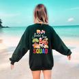 Farm Trip Field Trip Squad Farm Visit Teachers Students Women's Sweatshirt Back Print Forest Green Farm Trip Field Trip Squad Farm Visit Teachers Students Women's Sweatshirt Back Print Forest Green