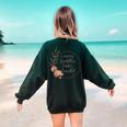 Floral Learning Disabilities Teacher Consultant SPED Teacher Women's Sweatshirt Back Print Forest Green Floral Learning Disabilities Teacher Consultant SPED Teacher Women's Sweatshirt Back Print Forest Green