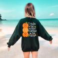 Halloween Teacher Shirt I Teach The Cutest Pumpkins In Patch Men Women Kids Women's Sweatshirt Back Print Forest Green Halloween Teacher Shirt I Teach The Cutest Pumpkins In Patch Men Women Kids Women's Sweatshirt Back Print Forest Green