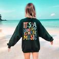 It's A Good Day To Make Music Musician Band Music Teacher Women's Sweatshirt Back Print Forest Green It's A Good Day To Make Music Musician Band Music Teacher Women's Sweatshirt Back Print Forest Green