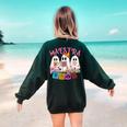Maestra Pantasmas Conchas Teacher Mexican Halloween Women's Sweatshirt Back Print Forest Green Maestra Pantasmas Conchas Teacher Mexican Halloween Women's Sweatshirt Back Print Forest Green