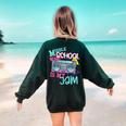 Middle School Is My Jam Cute Teacher Shirt 80's 90's Styl Women's Sweatshirt Back Print Forest Green Middle School Is My Jam Cute Teacher Shirt 80's 90's Styl Women's Sweatshirt Back Print Forest Green