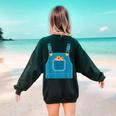 Mouse Halloween Costume Book Cookie Teacher Student Women's Sweatshirt Back Print Forest Green Mouse Halloween Costume Book Cookie Teacher Student Women's Sweatshirt Back Print Forest Green