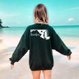 Red For Ed Maryland Teacher Public Education Women's Sweatshirt Back Print Forest Green