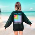 I Got Skills They'Re Multiplying Math Teacher Students Women's Sweatshirt Back Print Forest Green I Got Skills They'Re Multiplying Math Teacher Students Women's Sweatshirt Back Print Forest Green