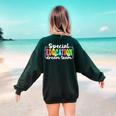 Special Education Dream Team Back To School SPED Teacher Women's Sweatshirt Back Print Forest Green Special Education Dream Team Back To School SPED Teacher Women's Sweatshirt Back Print Forest Green