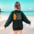 I Teach The Cutest Pumpkins Halloween Shirt For Teachers Women's Sweatshirt Back Print Forest Green I Teach The Cutest Pumpkins Halloween Shirt For Teachers Women's Sweatshirt Back Print Forest Green