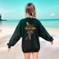 This Is My Teacher Costume Halloween Family Matching Group For Men Women Women's Sweatshirt Back Print Forest Green This Is My Teacher Costume Halloween Family Matching Group For Men Women Women's Sweatshirt Back Print Forest Green