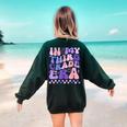 In My Third Grade Era 3rd Grade Teacher Student Boy Girl Women's Sweatshirt Back Print Forest Green In My Third Grade Era 3rd Grade Teacher Student Boy Girl Women's Sweatshirt Back Print Forest Green