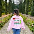 THE BEST TEACHERS ARE BORN IN DECEMBER Women's Sweatshirt Back Print Light Pink THE BEST TEACHERS ARE BORN IN DECEMBER Women's Sweatshirt Back Print Light Pink