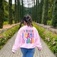 I Am Bilingual I Haha And Jaja Latina Latino Spanish Teacher Women's Sweatshirt Back Print Light Pink I Am Bilingual I Haha And Jaja Latina Latino Spanish Teacher Women's Sweatshirt Back Print Light Pink