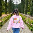Some Call It Chaos We Call It 3rd Grade Third Grade Teachers Men Women Kids Women's Sweatshirt Back Print Light Pink Some Call It Chaos We Call It 3rd Grade Third Grade Teachers Men Women Kids Women's Sweatshirt Back Print Light Pink