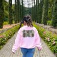 Camo Team 4th Grade Squad Back To School Teacher Kids Boys Women's Sweatshirt Back Print Light Pink Camo Team 4th Grade Squad Back To School Teacher Kids Boys Women's Sweatshirt Back Print Light Pink