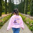 You Can't Scare Me I'm A Teacher For Men Women Women's Sweatshirt Back Print Light Pink You Can't Scare Me I'm A Teacher For Men Women Women's Sweatshirt Back Print Light Pink