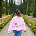 Chemistry Burner Science Lover Biology Chemistry Teacher Women's Sweatshirt Back Print Light Pink Chemistry Burner Science Lover Biology Chemistry Teacher Women's Sweatshirt Back Print Light Pink