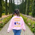 Chemistry Is Like Cooking Science Teacher Student Women's Sweatshirt Back Print Light Pink Chemistry Is Like Cooking Science Teacher Student Women's Sweatshirt Back Print Light Pink