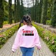 Christmas Science Teacher Santa Educator Chemical Elements Women's Sweatshirt Back Print Light Pink Christmas Science Teacher Santa Educator Chemical Elements Women's Sweatshirt Back Print Light Pink