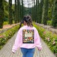 Composition Notebook Costume Teacher Matching Halloween Book Women's Sweatshirt Back Print Light Pink Composition Notebook Costume Teacher Matching Halloween Book Women's Sweatshirt Back Print Light Pink