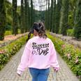 The Concert Day Elementary Music Teacher First Day Of School Women's Sweatshirt Back Print Light Pink The Concert Day Elementary Music Teacher First Day Of School Women's Sweatshirt Back Print Light Pink