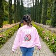 Donut Stop Reading Kawaii Teacher Preschool Kindergarten Women's Sweatshirt Back Print Light Pink Donut Stop Reading Kawaii Teacher Preschool Kindergarten Women's Sweatshirt Back Print Light Pink