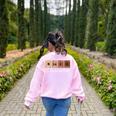 Educator Science Teacher Melanin Educator Science Women's Sweatshirt Back Print Light Pink Educator Science Teacher Melanin Educator Science Women's Sweatshirt Back Print Light Pink