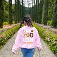 Faboolous ESL ESOL Teacher Spooky Teacher Halloween Costume For Men Women Women's Sweatshirt Back Print Light Pink