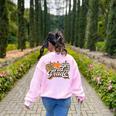 Fall Teacher Shirt 3rd Grade Teacher Retro Halloween Pumpkin Women's Sweatshirt Back Print Light Pink Fall Teacher Shirt 3rd Grade Teacher Retro Halloween Pumpkin Women's Sweatshirt Back Print Light Pink