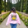 Field Day 2025 Let The Games Begin Yellow Team Teachers Kids Women's Sweatshirt Back Print Light Pink Field Day 2025 Let The Games Begin Yellow Team Teachers Kids Women's Sweatshirt Back Print Light Pink
