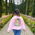 Field Day Fun Day Let The Games Begin Field Trip Teacher Kid Women's Sweatshirt Back Print Light Pink Field Day Fun Day Let The Games Begin Field Trip Teacher Kid Women's Sweatshirt Back Print Light Pink
