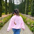 Floral Learning Disabilities Teacher Consultant SPED Teacher Women's Sweatshirt Back Print Light Pink Floral Learning Disabilities Teacher Consultant SPED Teacher Women's Sweatshirt Back Print Light Pink
