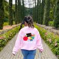 Future Teacher Costume For Adults And Kids T-Shirt Women's Sweatshirt Back Print Light Pink Future Teacher Costume For Adults And Kids T-Shirt Women's Sweatshirt Back Print Light Pink