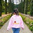 You Gon' Learn Today First Day Of School Teacher Men Women Kids Women's Sweatshirt Back Print Light Pink You Gon' Learn Today First Day Of School Teacher Men Women Kids Women's Sweatshirt Back Print Light Pink