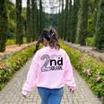 Hello On To 2nd Grade Teachers Boys And Team Secound Grade Women's Sweatshirt Back Print Light Pink Hello On To 2nd Grade Teachers Boys And Team Secound Grade Women's Sweatshirt Back Print Light Pink