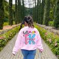 Hello TK Transitional Kindergarten Back To School Teacher Women's Sweatshirt Back Print Light Pink Hello TK Transitional Kindergarten Back To School Teacher Women's Sweatshirt Back Print Light Pink