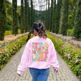 It's A Good Day To Teach Tiny Humans Teacher Teaching Women's Sweatshirt Back Print Light Pink