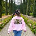 Kindergarten Camo Camouflage Boy Teacher Back To School Women's Sweatshirt Back Print Light Pink Kindergarten Camo Camouflage Boy Teacher Back To School Women's Sweatshirt Back Print Light Pink