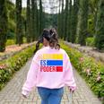 Leer Es Poder Colombian Spanish Teacher Maestra Colombia Women's Sweatshirt Back Print Light Pink Leer Es Poder Colombian Spanish Teacher Maestra Colombia Women's Sweatshirt Back Print Light Pink