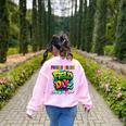 Let The Games Begin Fourth Grade Field Day 2025 Teacher Kid Women's Sweatshirt Back Print Light Pink Let The Games Begin Fourth Grade Field Day 2025 Teacher Kid Women's Sweatshirt Back Print Light Pink
