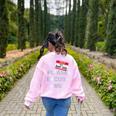 PEMDAS Math Teacher Halloween Costume Women's Sweatshirt Back Print Light Pink