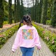 In My Pre-K Era Girl Back To School Cute PreSchool Teacher Women's Sweatshirt Back Print Light Pink In My Pre-K Era Girl Back To School Cute PreSchool Teacher Women's Sweatshirt Back Print Light Pink