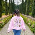 Read More Books Spooky Teacher Halloween Ghost Reading Book Women's Sweatshirt Back Print Light Pink Read More Books Spooky Teacher Halloween Ghost Reading Book Women's Sweatshirt Back Print Light Pink