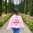 Reading Teacher Christmas Shirt Elf Christmas Cheer For Men Women Women's Sweatshirt Back Print Light Pink Reading Teacher Christmas Shirt Elf Christmas Cheer For Men Women Women's Sweatshirt Back Print Light Pink