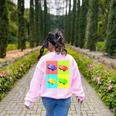 Scooter Physical Education PE Gym Teacher Women's Sweatshirt Back Print Light Pink Scooter Physical Education PE Gym Teacher Women's Sweatshirt Back Print Light Pink