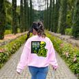 Solve The Problem Skeleton Teacher Halloween Math Six Seven Women's Sweatshirt Back Print Light Pink Solve The Problem Skeleton Teacher Halloween Math Six Seven Women's Sweatshirt Back Print Light Pink